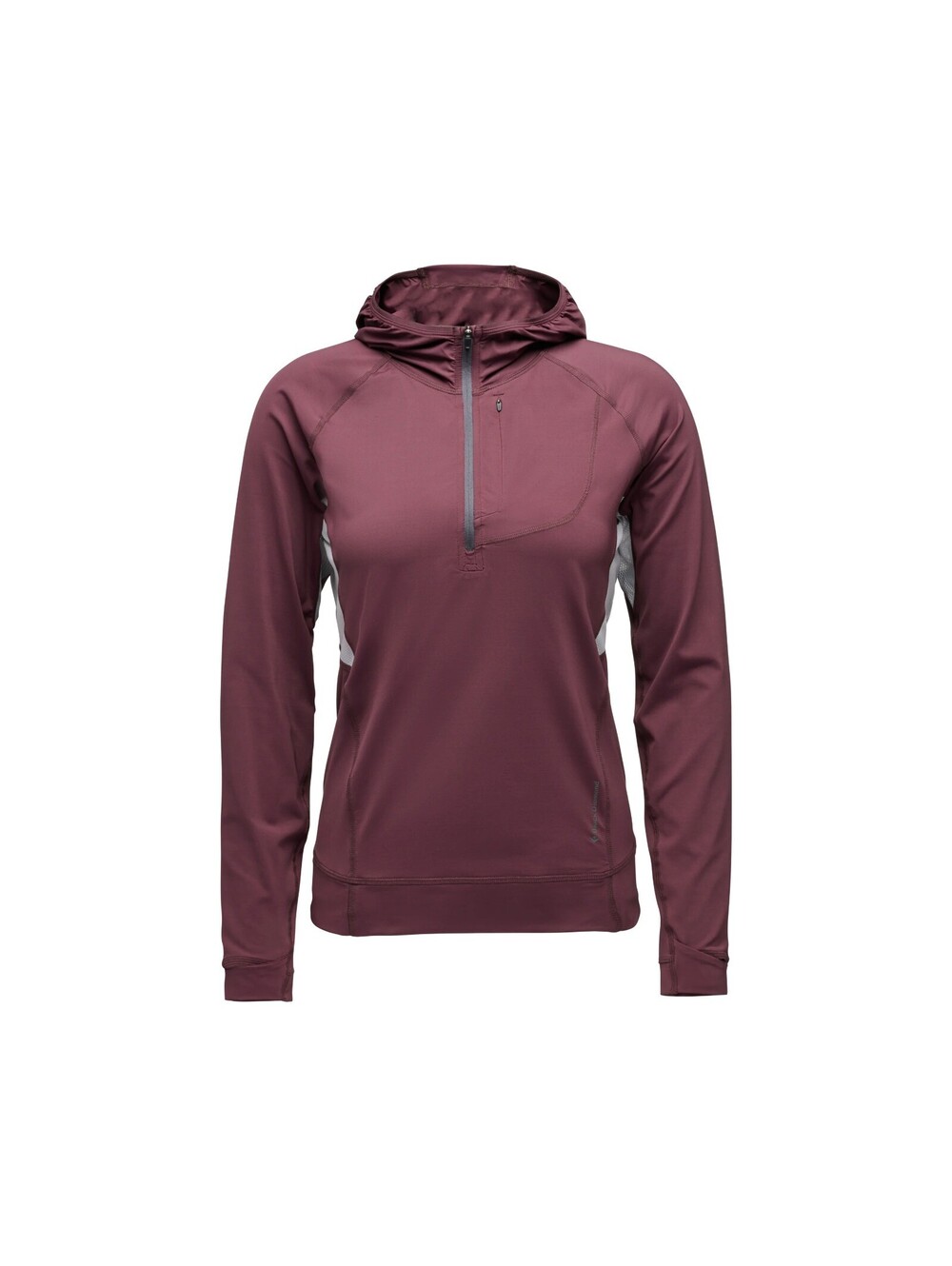 Black Diamond Women's Alpenglow Pro Hoody Fig Purple UPF 40+